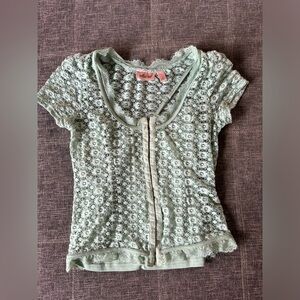 Willow + Root mint top